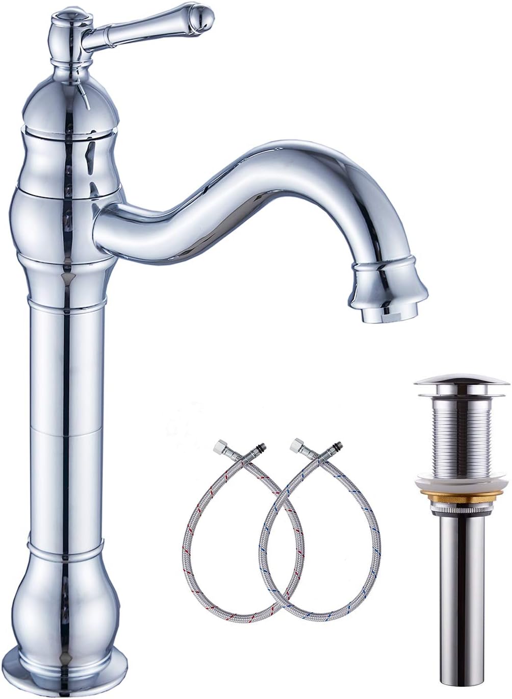 GGStudy 360 Swivel Chrome Single Handle Bathroom Faucet Review