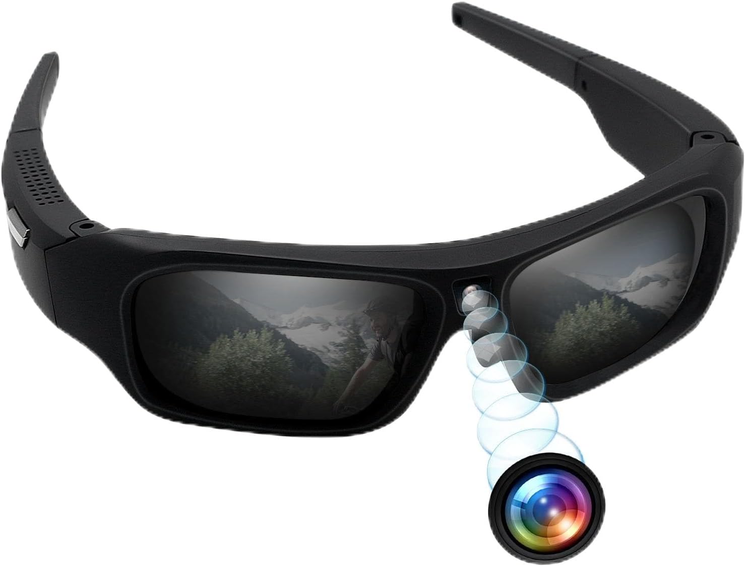 Camera Glasses HD 4K Video Sunglasses for Outdoor Activities