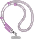 CASETiFY 8mm Rope Cross Body Strap with Card - Hands-Free Lilac