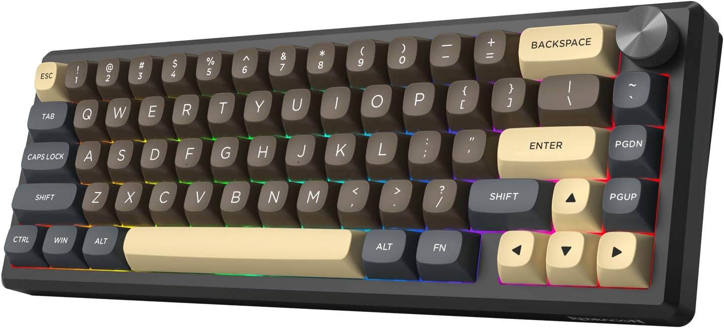 Redragon 60% Wireless Mechanical Gaming Keyboard with RGB Light