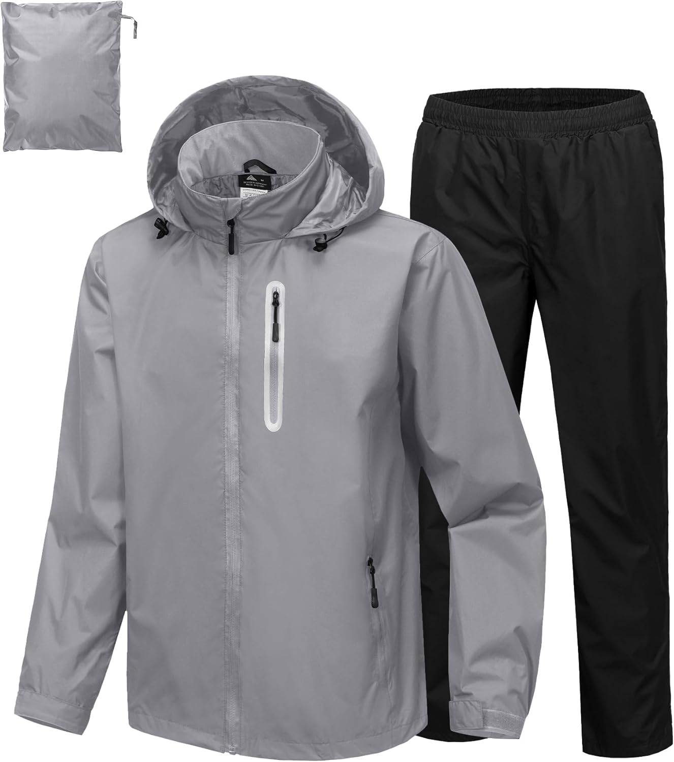 SWISSWELL Men's Waterproof Golf Rain Suit for Outdoor Activities