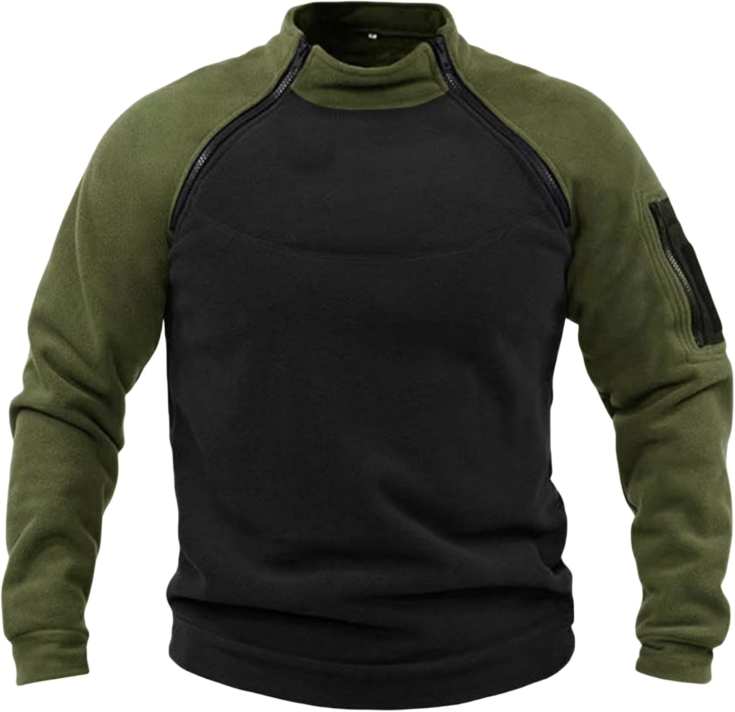 Men's Tactical Fleece 1/4 Zip Sweatshirt - Warm & Durable