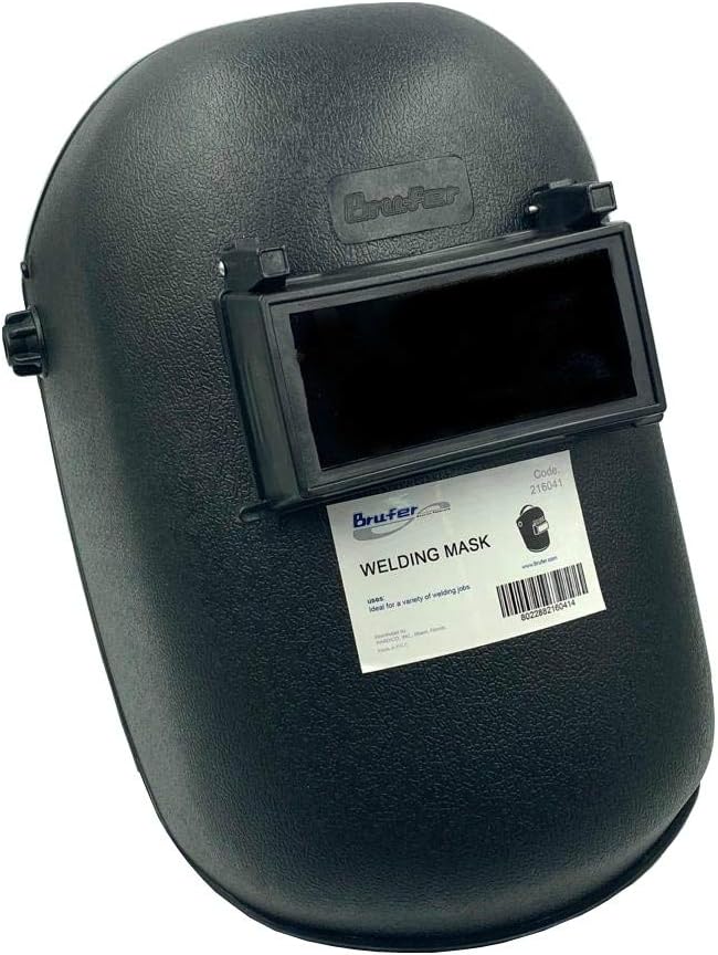 BRUFER Welding Helmet: Movable Lens for Optimal Visibility