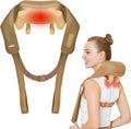 Neck Massager for Pain Relief Deep Tissue with Heat - Cordless Shiatsu