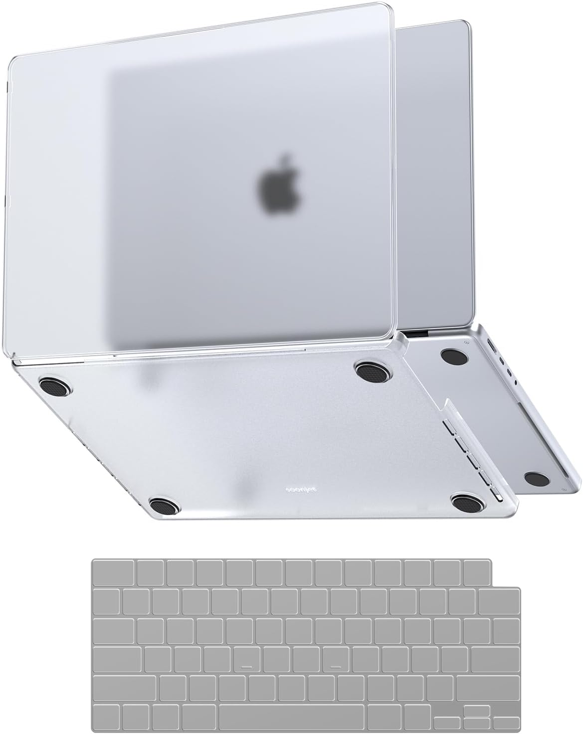 MacBook Pro 14 inch Case with Keyboard Cover - Clear Protection