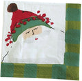 Vietri Old St. Nick Cocktail Napkins - Festive 5Sq Pack of 20