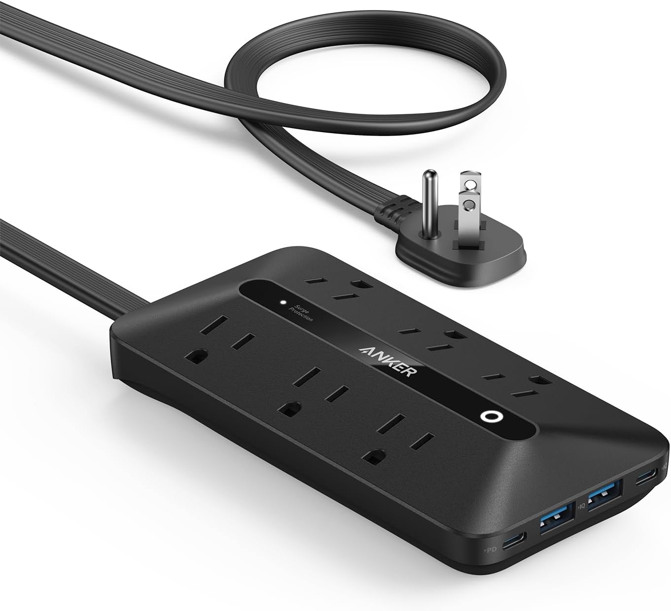 Anker 10-in-1 Ultra Thin Power Strip - Ultimate Charging Hub