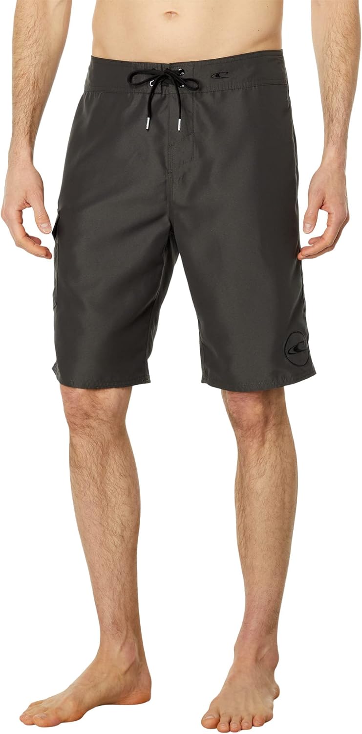 O'NEILL Men's 21 Inch Solid Boardshorts for Ultimate Comfort