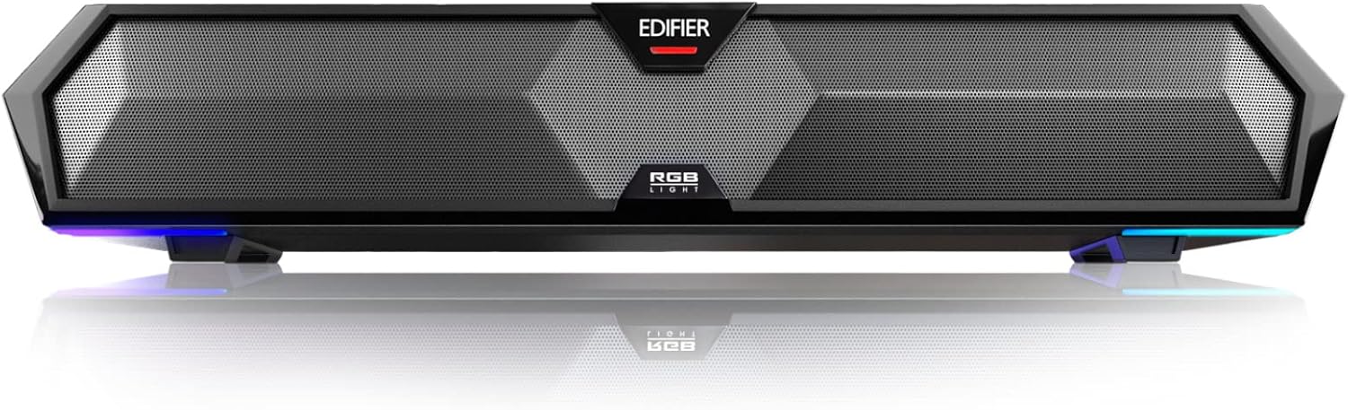 Edifier MG300 Sound Bar: Deep Bass, RGB Mic, Wireless