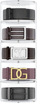 NIUBEE 5-Layer Acrylic Belt Organizer for Jewelry and Accessories