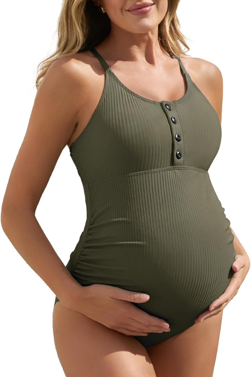 Summer Mae Maternity Swimsuit One Piece Bathing Suit Review