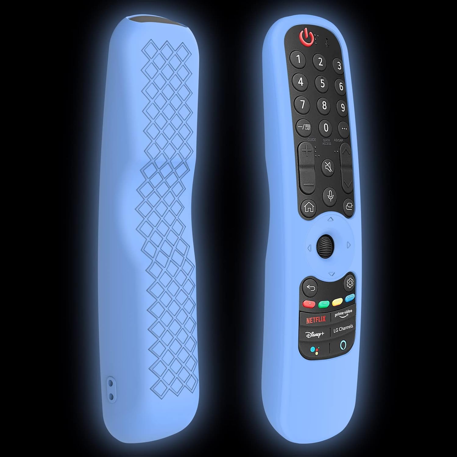 LG AN-MR21GC Remote Cover: Glow-in-the-Dark Silicone