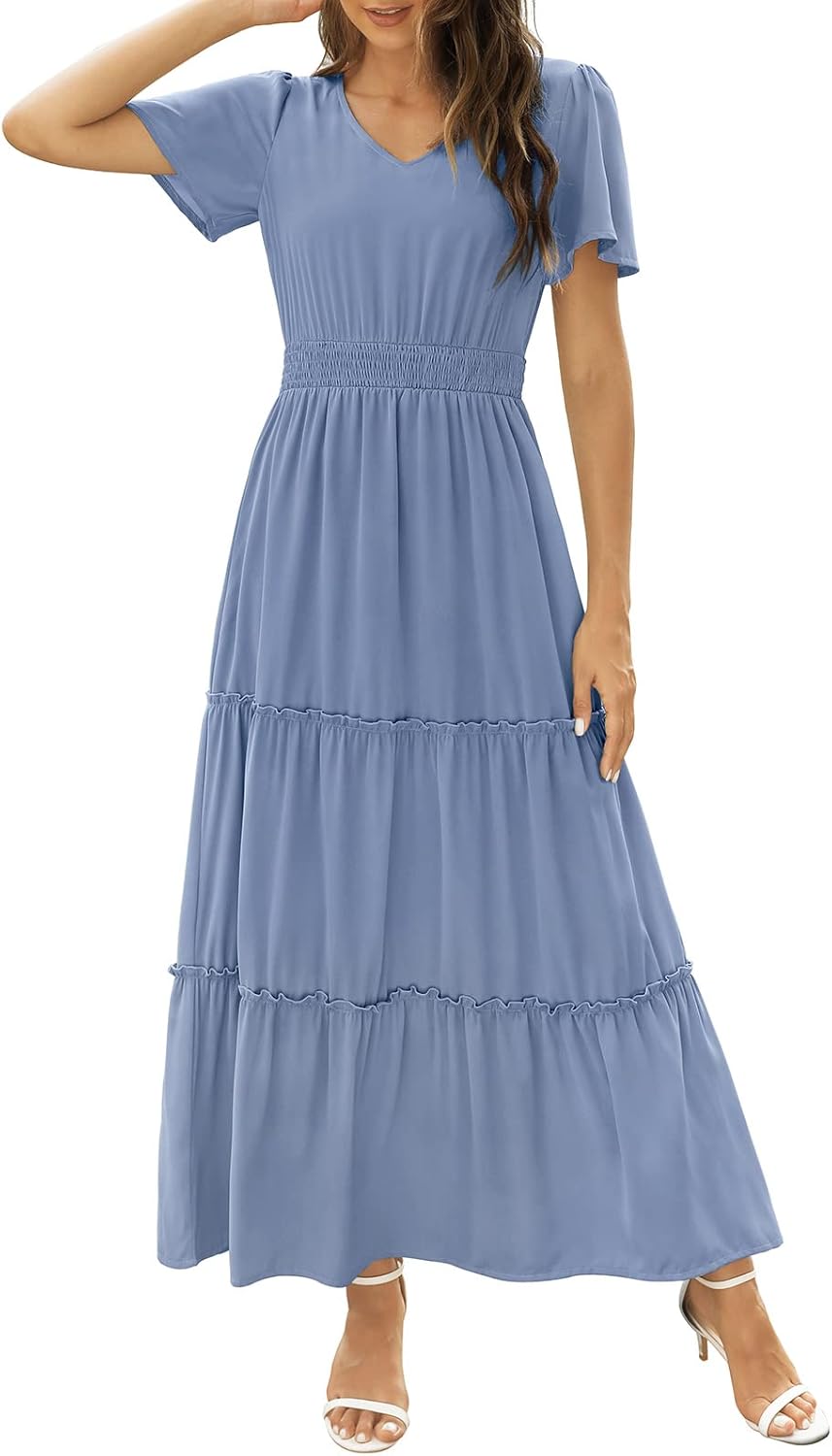 Zattcas Womens 2025 Long Summer Dress for Every Occasion