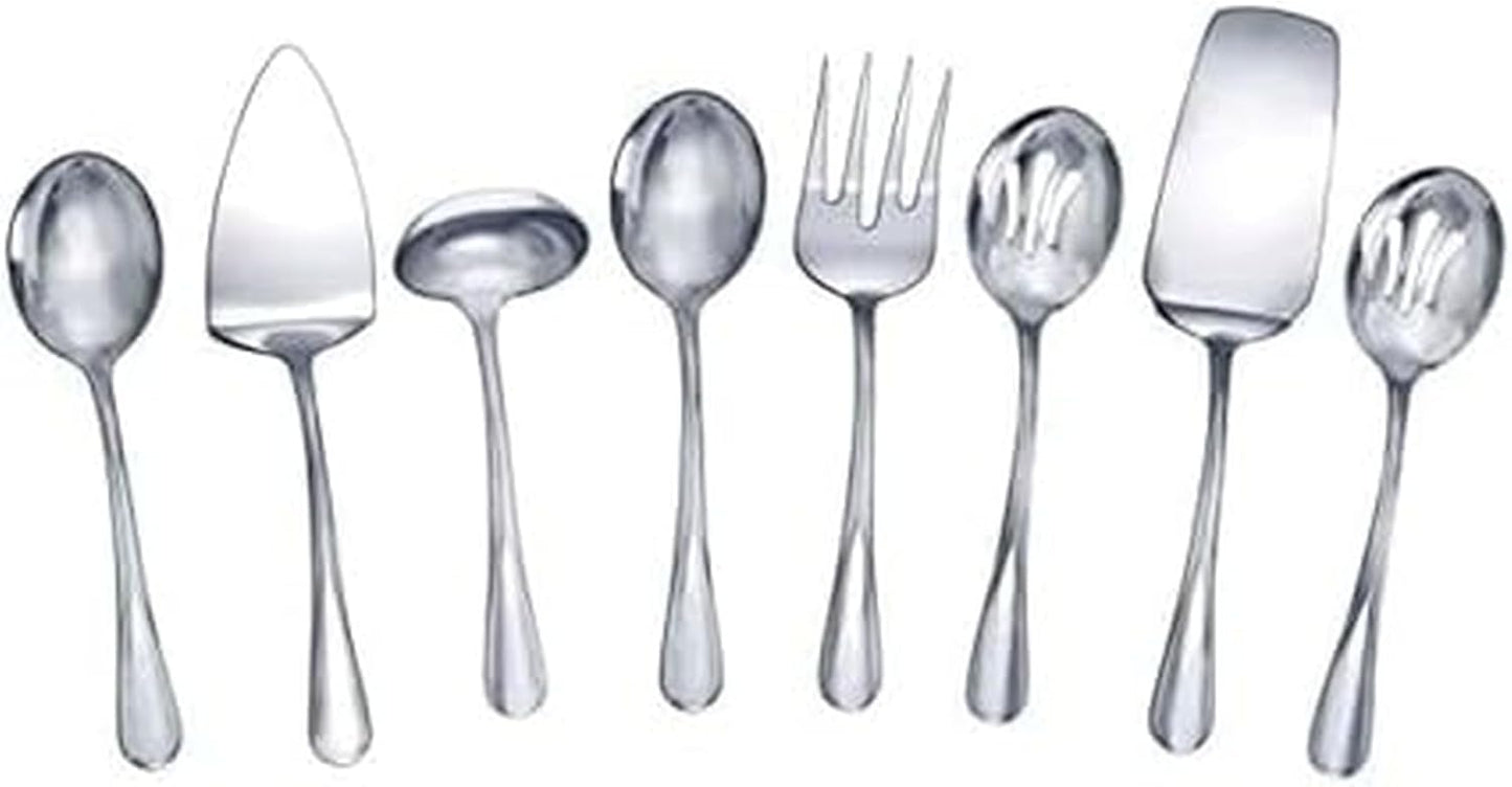 Gourmet Basics Kaylee 8-Piece Stainless Steel Serving Set Review