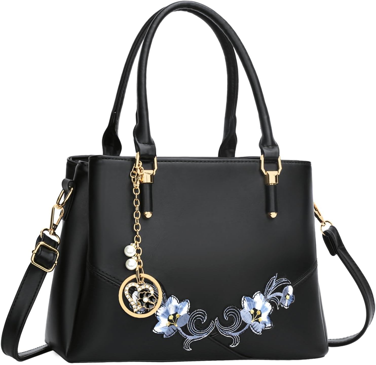 KKXIU 3 Zippered Compartments Handbags for Women - Stylish & Practical