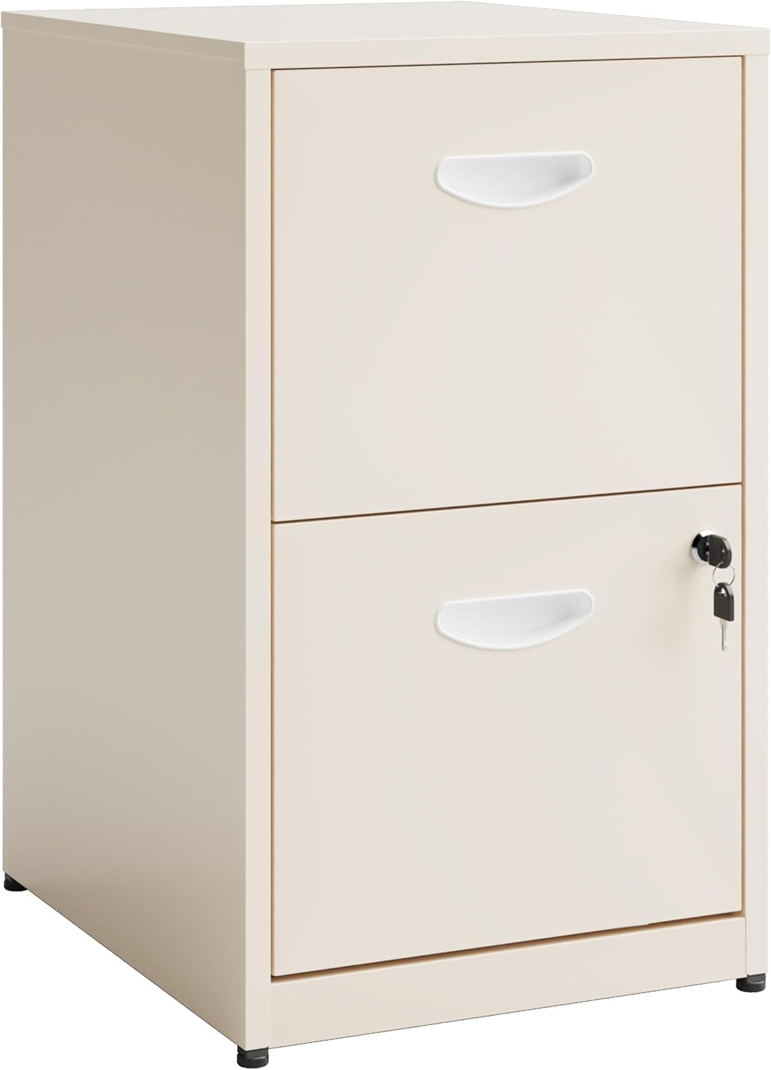 2 Drawer File Cabinet with Lock for Home Office Organization
