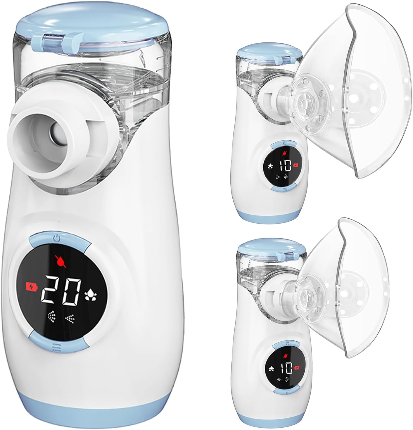 Mayluck Portable Nebulizer: Ultra-Quiet & Compact