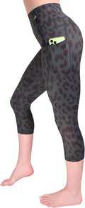 CompressionZ High Waisted Capri Compression Leggings - Tummy