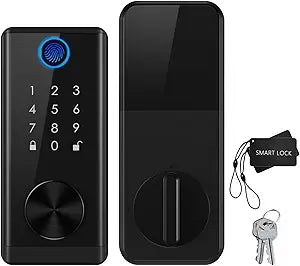 Keyless Entry Door Lock with Fingerprint and Smart Features