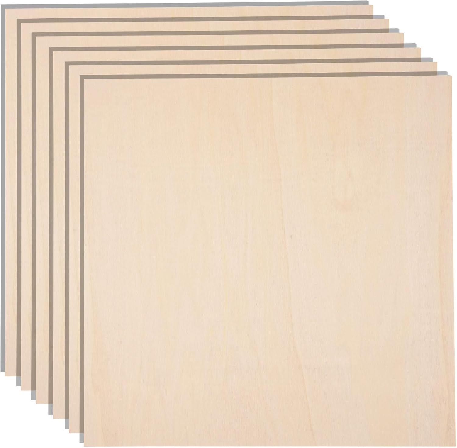12 Pack Basswood Sheets for Crafts - Perfect for DIY Projects