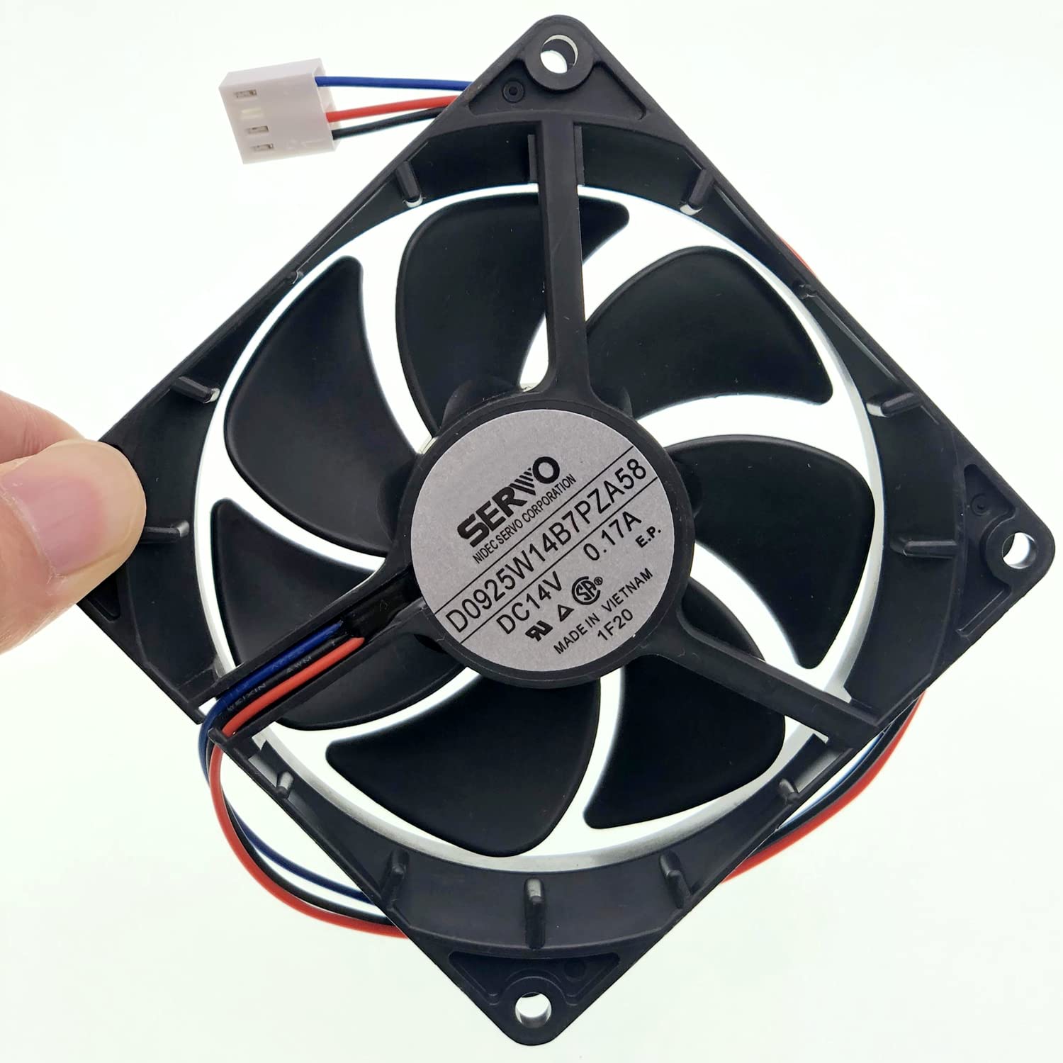 D0925W14B7PZA58 Cooling Fan 14V 0.17A Waterproof Silent Fan