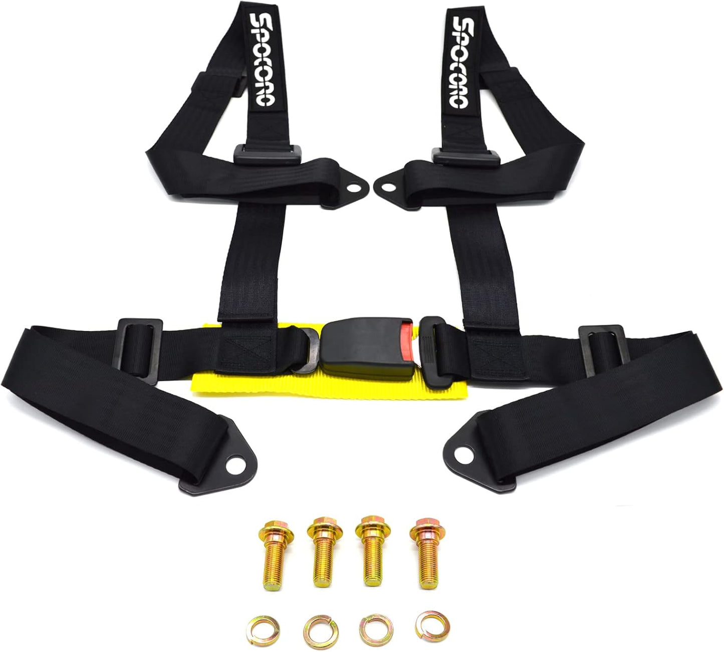4 Point Racing Harness with 2 Inch Nylon Webbing for Safety