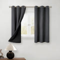 BGment 45 in Curtains for Bedroom - Short Blackout Drapes for Small