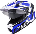 Dual Visor Dual Sport Motorcycle Helmet HF802 - Lightweight Protection