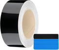Black Gloss Vinyl Wrap Film Roll Kit Out Chrome Delete Wrap 2080