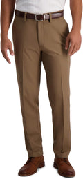 Haggar Cool 18 Pro Slim Fit Flat Front Casual Pant - No (Style PSKF)