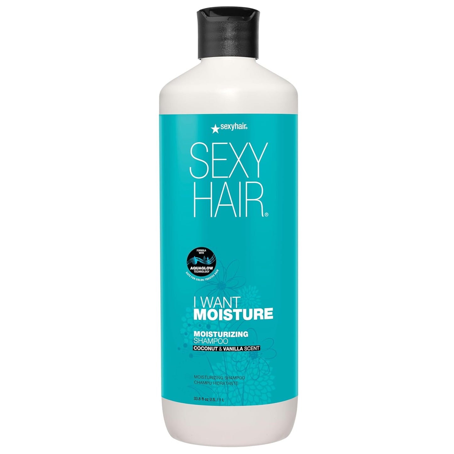 SexyHair I WANT MOISTURE Shampoo and Conditioner for All Hair Types