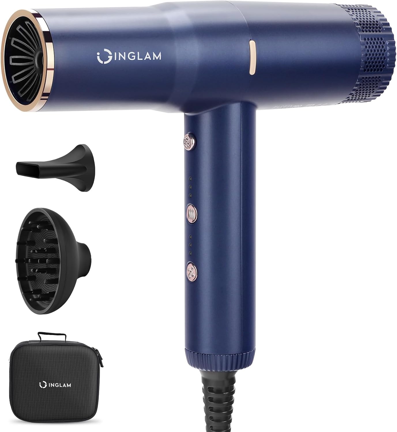 IG INGLAM Ionic Hair Dryer - 110K RPM Speed