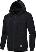 Men's Zip Up Hoodie Lightweight Hooded Sweatshirt Jacket - Versatile