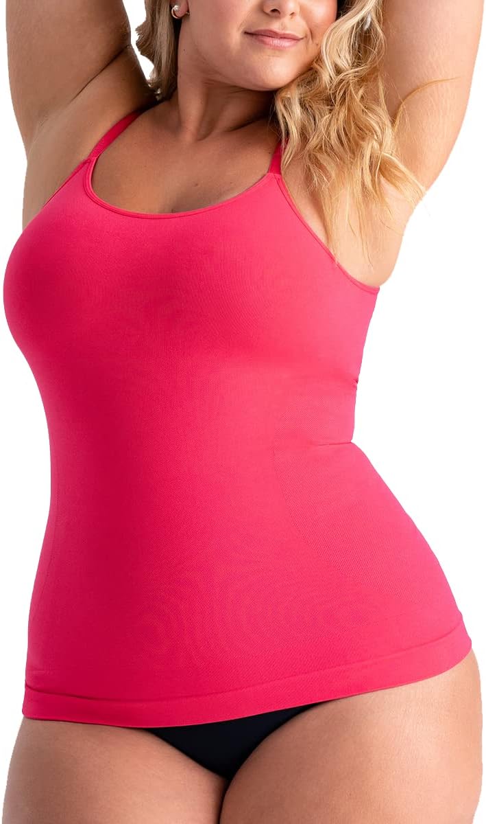 Scoop Neck Cami Body Shaper for Women - Tummy Control Top