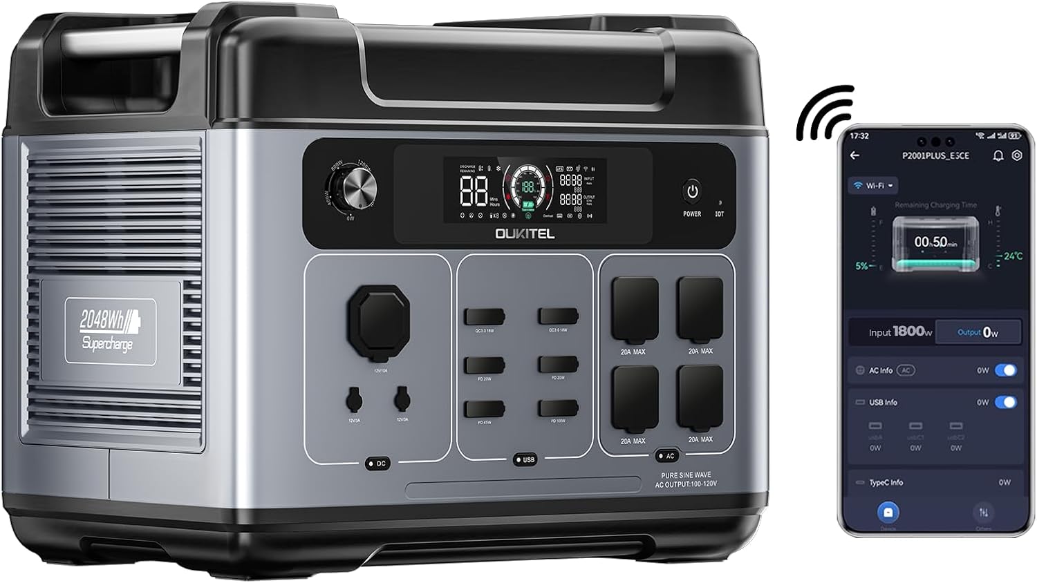 2400W Solar Generator: Power Anywhere, Anytime!