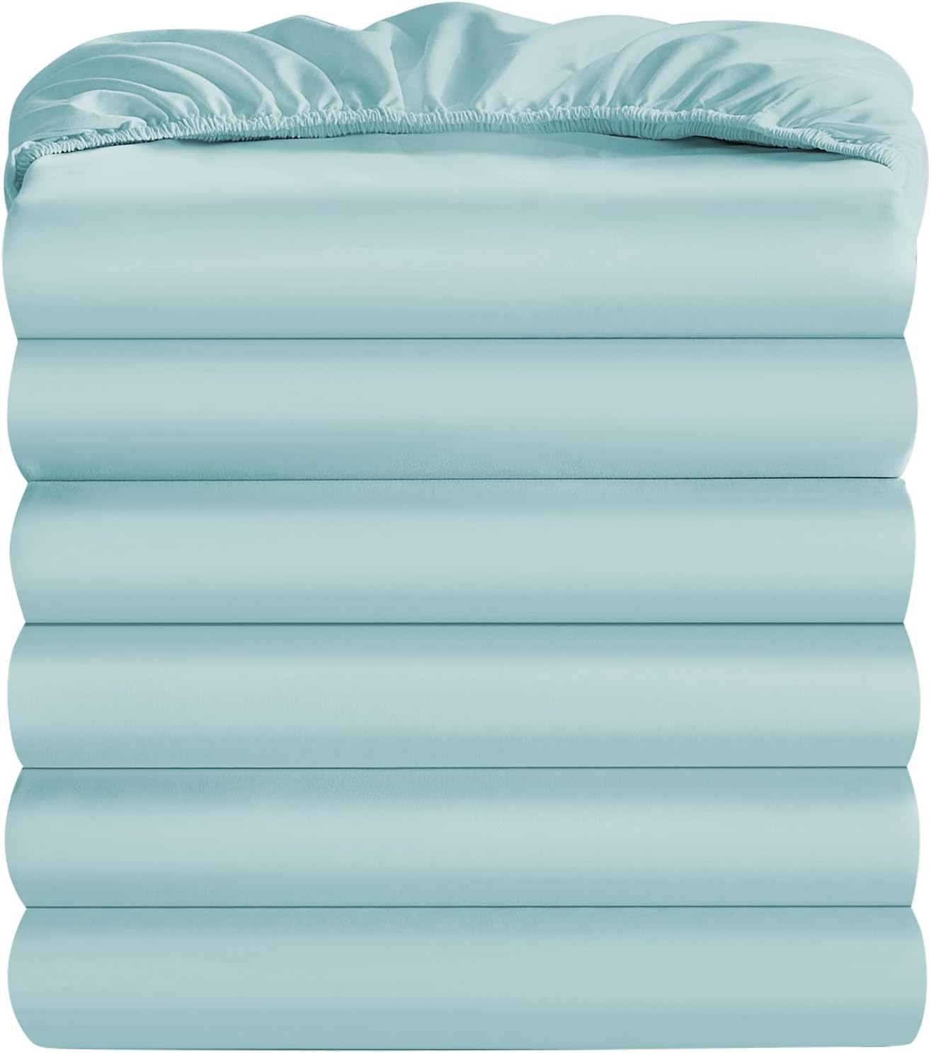 Maple&Stone Queen Fitted Sheet Set - Soft Microfiber Pack of 6