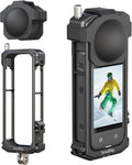 SMALLRIG Cage for Insta360 X4 - Rugged Aluminum Protective Case