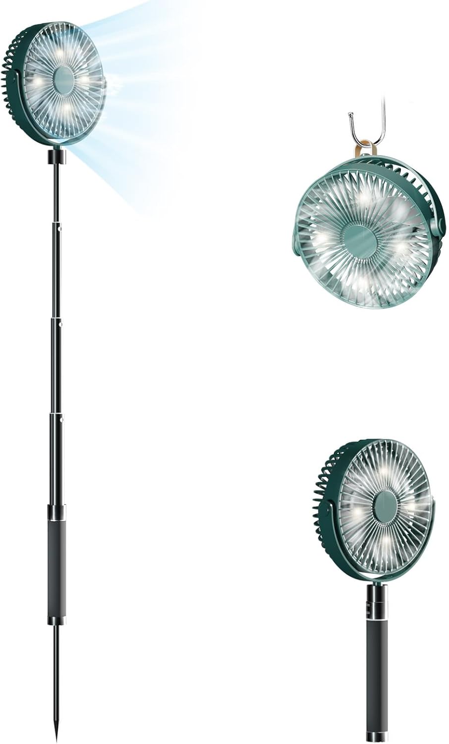 Portable Rechargeable Camping Fan: Stay Cool Anywhere!