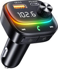 48W PD&QC3.0 Bluetooth Car Adapter - HiFi Sound, Dual Mics