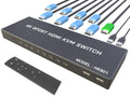 KVM Switch HDMI 8 Port - 4K@60Hz HDMI KVM with Remote