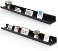 Muzilife 45.3in Large Floating Wall Ledge Shelves - Set of 2