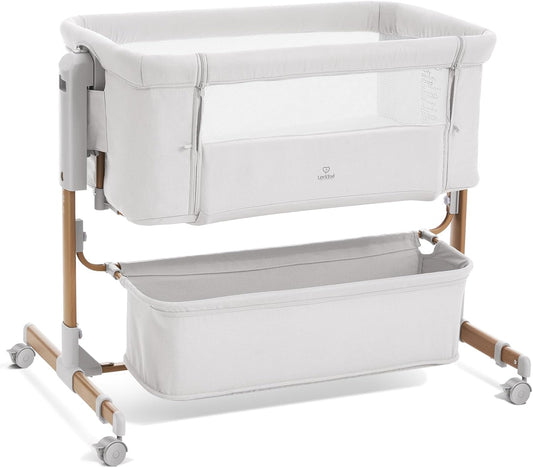 3 in 1 Baby Bassinet with Adjustable Height and Rocking Feature