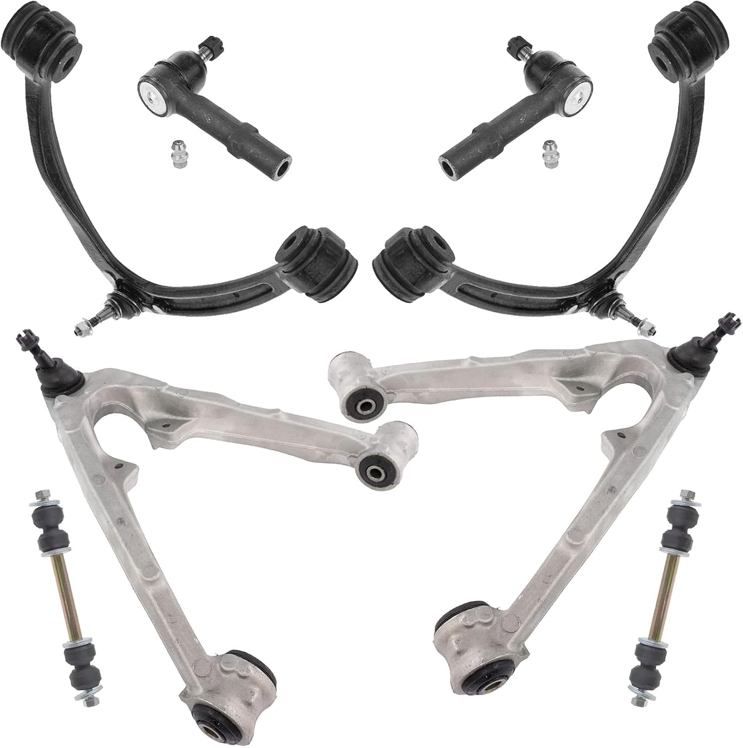 TRQ Front Steering & Suspension Kit for Cadillac Chevrolet GMC
