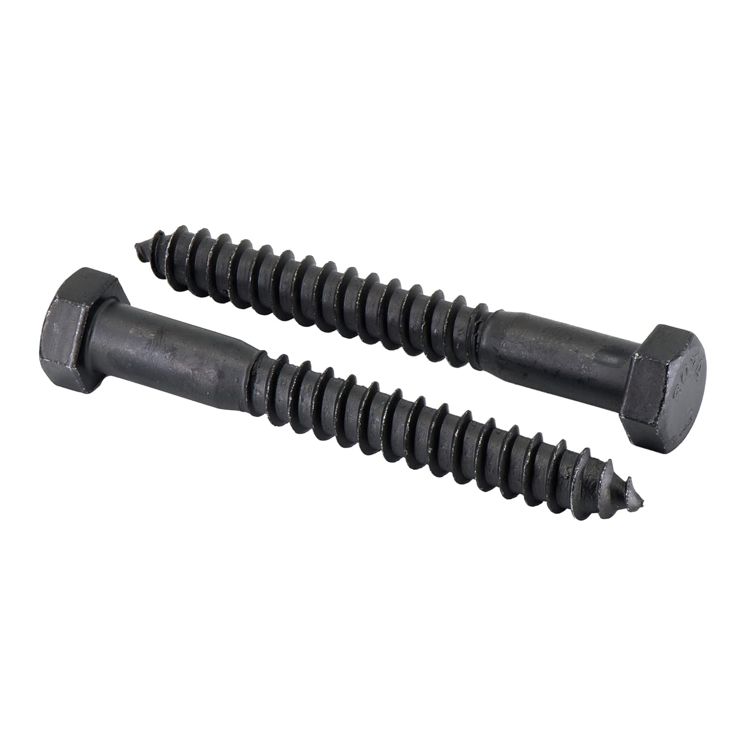 1/2 in x 4 in Black Lag Bolts for Decks and Pergolas