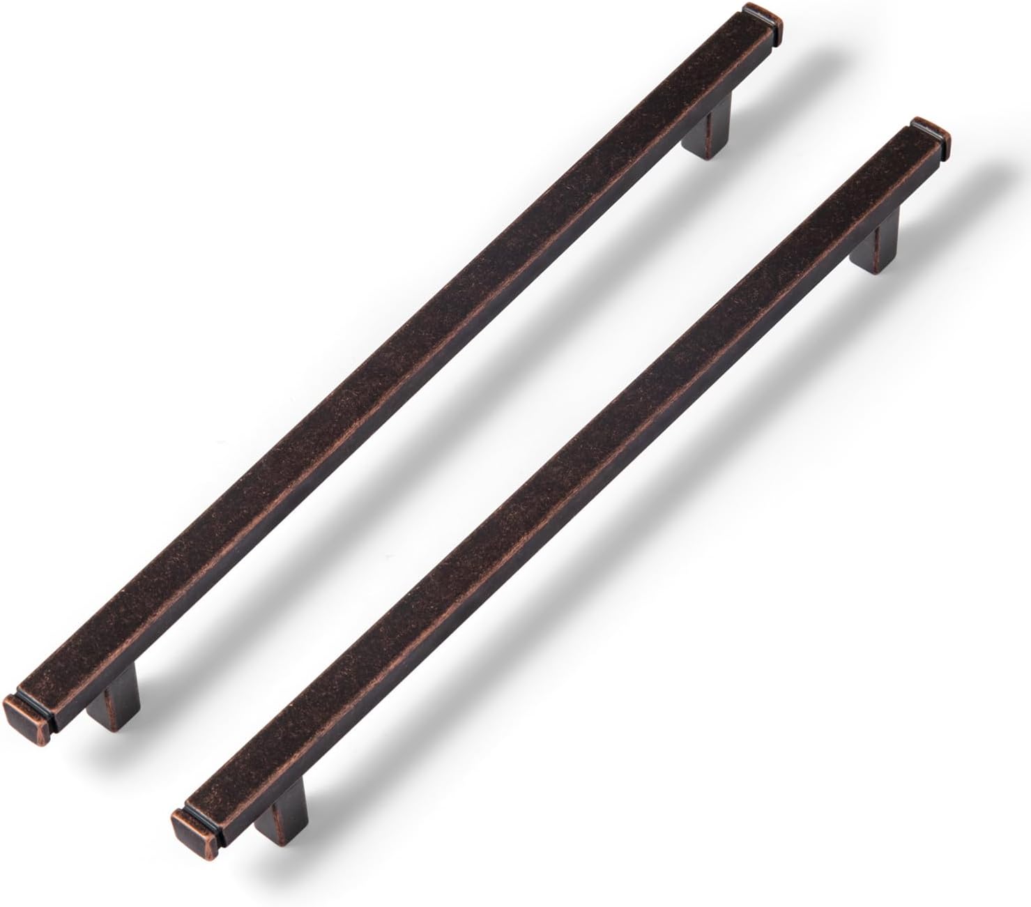 Goo-Ki 6 Pack 7-1/2 in Hole Center Antique Bronze Pulls