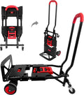 Folding Hand Truck Portable Dolly Cart 2-in-1 - Compact Transport