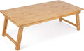 Large Size Floor Desk Tray 33.5x17.7in - Adjustable Foldable Low Table
