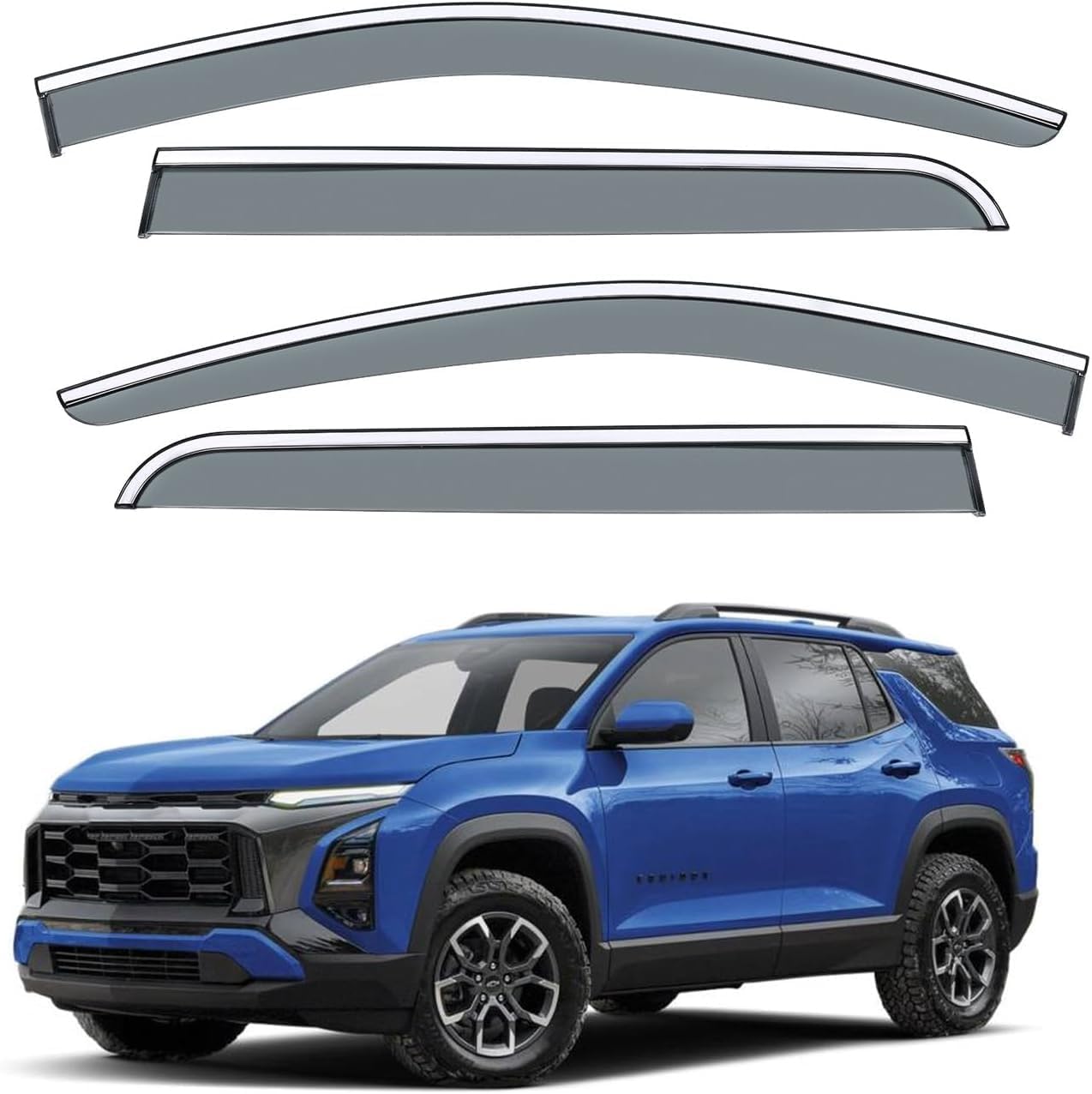 VESUL Window Deflectors for 2025 Chevy Equinox - OEM Style