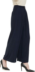 High Waist Wide Leg Palazzo Pants for Women - Flowy, Flattering Fit