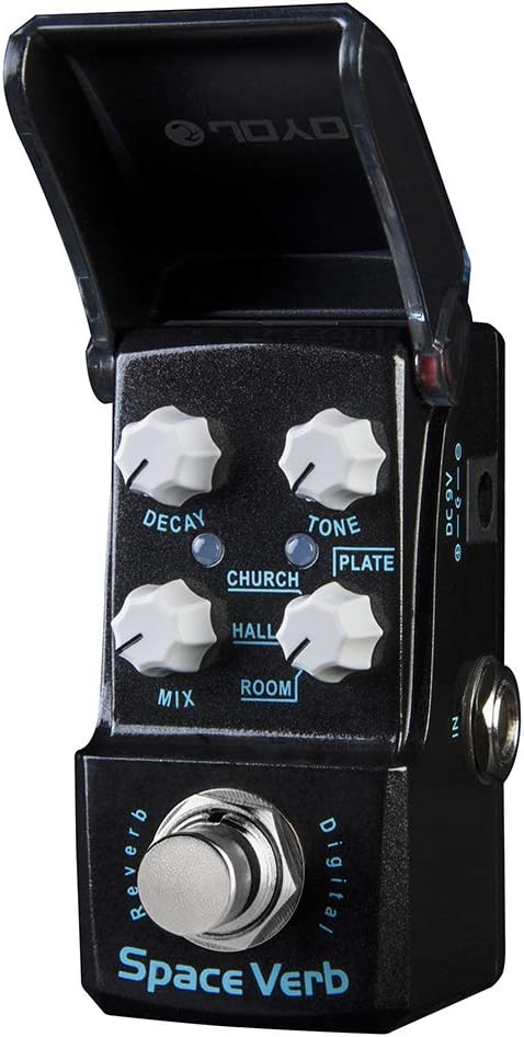 JOYO Digital Reverb Mini Pedal for Guitar with 4 Modes